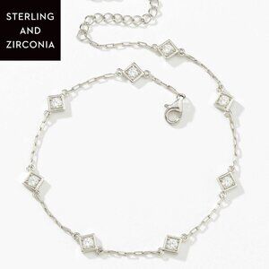 ALL TIMES ANKLET LBD by Touchstone Crystal by Swarovski ✨ NIB‎